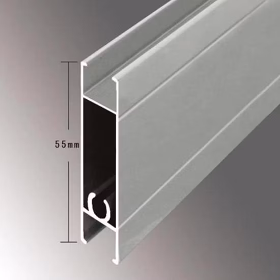 Powder Coating Alloy Aluminium Box Beam Extrusion Support for Aluminium Profile