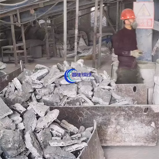 Venta caliente Medio Carbono Ferro Precio bajo Chrome Ferrochrome Fecr de fábrica Entrega rápida