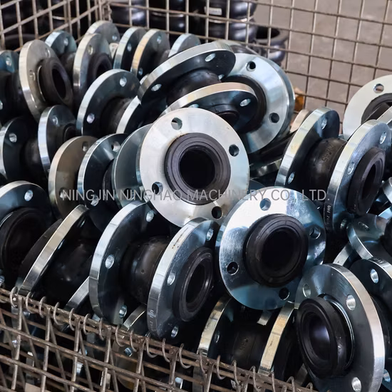 Junta de expansión axial del compensador de fuelle de metal DN300 de 12 pulgadas con bridas