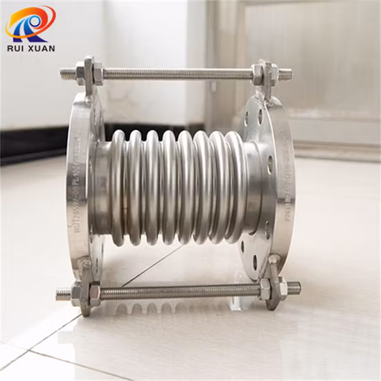 Expansión del tubo de los fuelles del compensador flexible corrugado axial del acero inoxidable