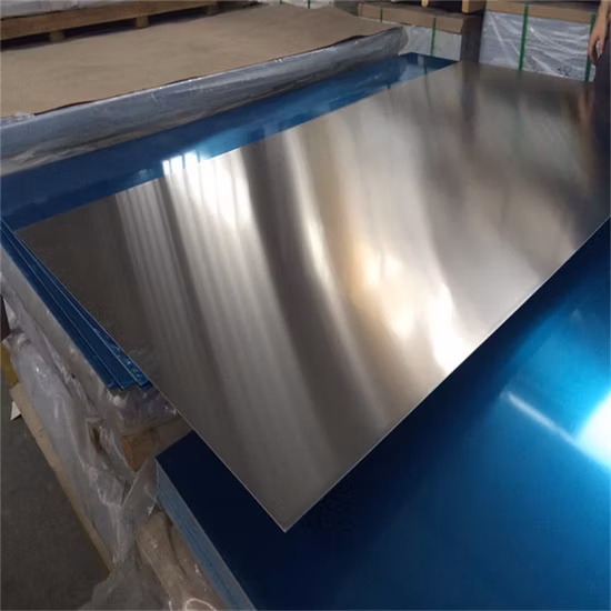 Placa de lámina de aluminio 4X8 1050 1060 1070 1100 2024 3003 6063 5052 5083 Construcción de lámina de placa Aleación 6061 5082 5081 7075 Cosheet de aluminio Precio por kg para la venta